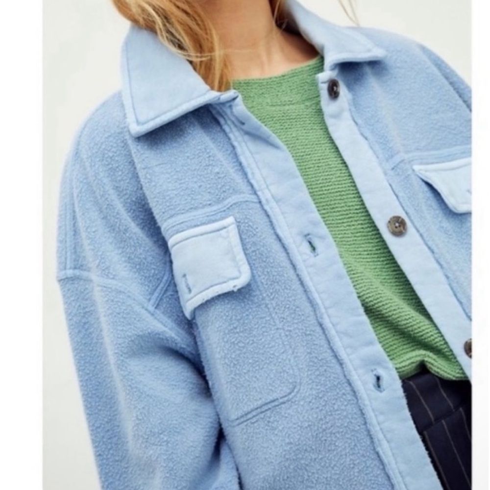 Nwt free people ruby jacket  Blue xl - Picture 4 of 5